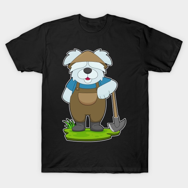 Dog Farmer Pickaxe T-Shirt by Markus Schnabel